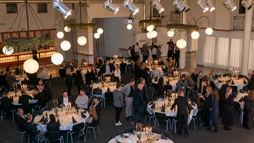 Mingel på Vimmerby IFs årsfest.