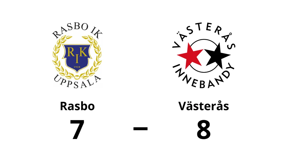 Rasbo förlorade mot Västerås IBF