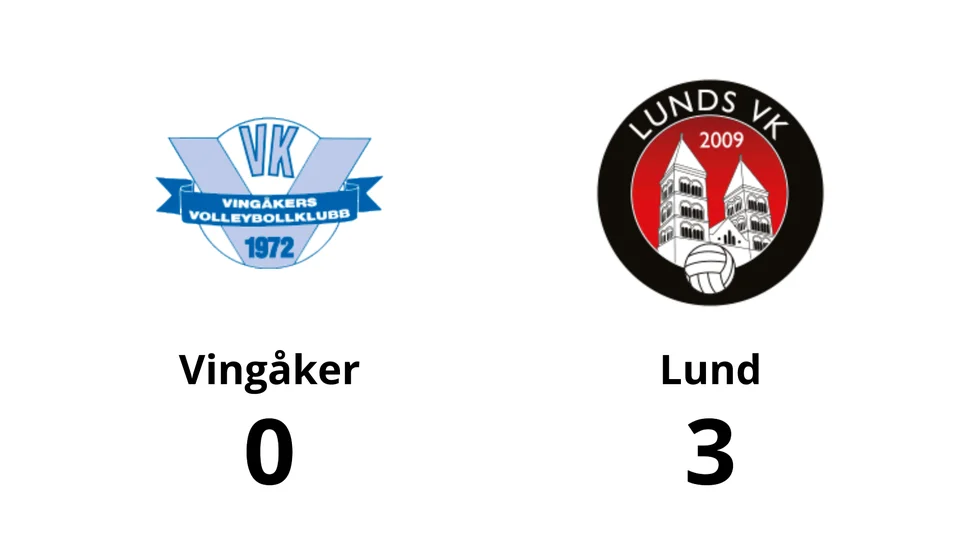 Vingåker förlorade mot Lund
