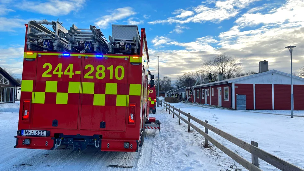 Räddningstjänsten i Haparanda har lämnar olycksplatsen.
