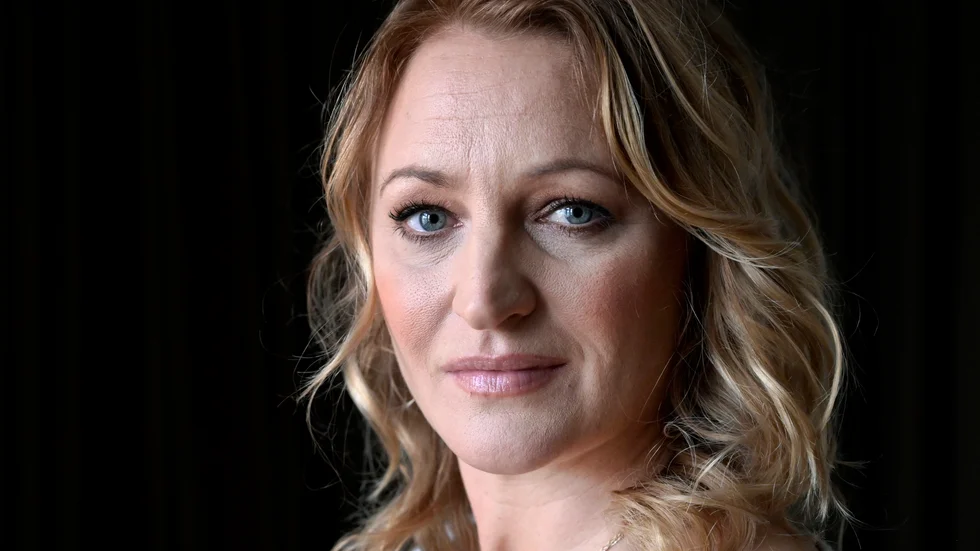 I "Jag tror det är vår där ute" spelar Maria Sundbom en förtvivlad kvinna som får nytt hopp i livet. Arkivbild.