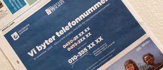 En kommun men två riktnummer, hur blev det så?