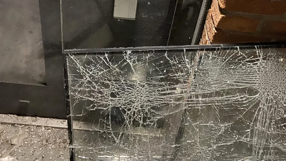 Förödelsen var stor efter explosionen på Gimogatan i Librobäck.