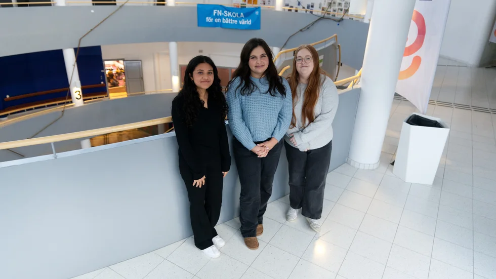 Manila Abdal Shkor, Amilia Vilu och Love Jönsson från Loppis Finspång UF har tilldelats årets ungdomsstipendium av Finspångs kommun.