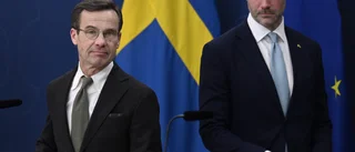 Kristersson varnar för sviktande Ukrainastöd