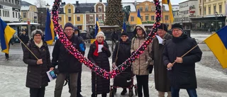 Vi samlas för stöd till Ukraina