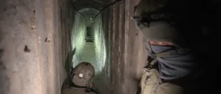Uppgifter: Israel pumpar in vatten i tunnlarna