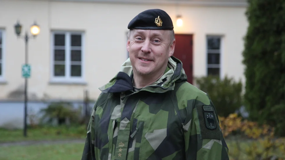  Anders Malm, ställföreträdande chef för Gotlands regemente, P 18.