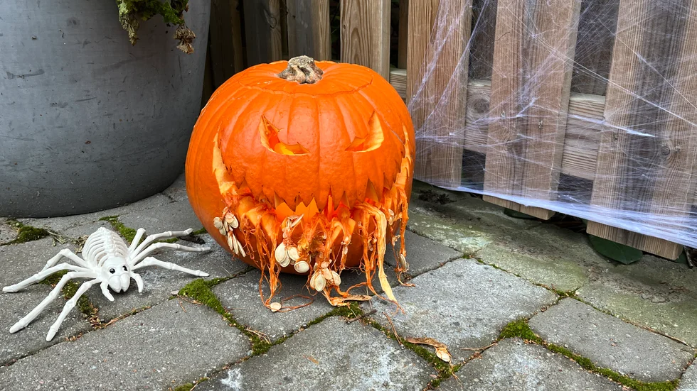 Halloween i hela landet. 