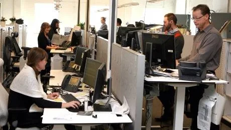 Visbykontoret. Här arbetar 78 personer med utlandsrelaterade pensioner och serviceärenden för hela landet.