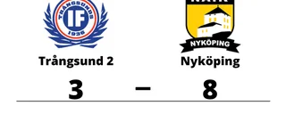 Stark seger för Nyköping i toppmatchen mot Trångsund 2