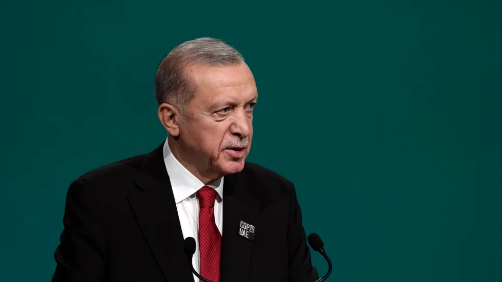 President Recep Tayyip Erdogan har skickat vidare Sveriges Natoansökan till parlamentet. Arkivbild.