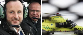 Ackis vill höja beredskapen – bjöd politiker på helikoptertur