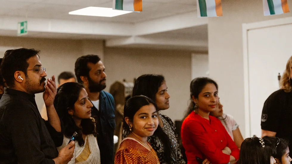 Sushma Sriram was surprised by the large Indian and Asian communities in Skellefteå.