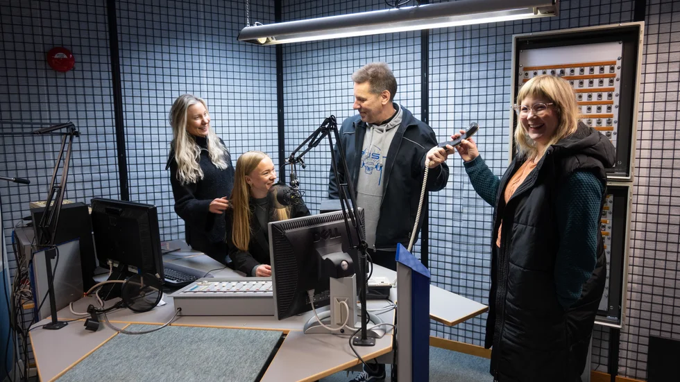 Denise Alvedahl, Casandra Hallberg, Jonas Borgvall Janson och Malin Labba trivs i sin klass och får ständigt nya utmaningar.