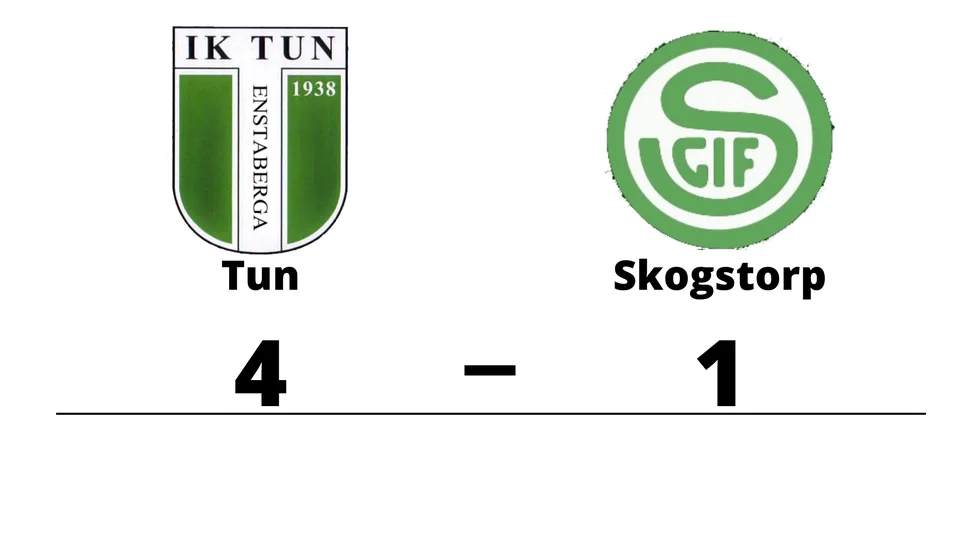 IK Tun vann mot Skogstorps GoIF