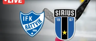 Sirius bandy möter Rättvik på bortaplan