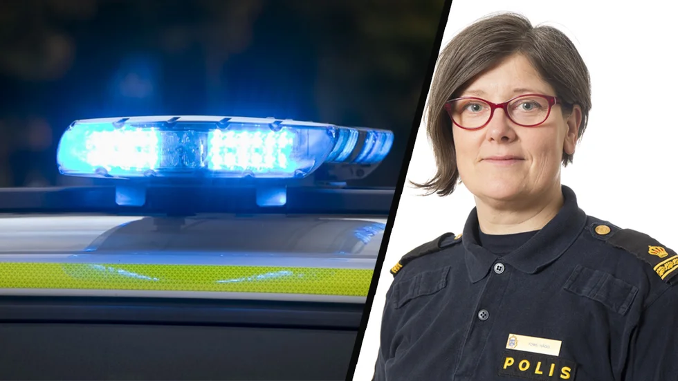Towe Hägg, presstalesperson på polisen, berättar att en ung kvinna greps under tisdagskvällen.