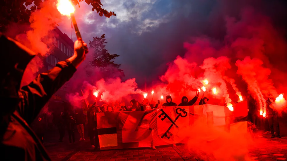 Så här såg det ut sist Luleåsupportrarna samlades. "Det har blivit till en folkfest som lockar både unga och gamla, och vi hoppas att vi blir fler än någonsin och slår deltagarrekordet i år", säger André Jonsson.