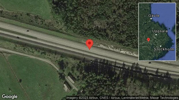 Trasigt fordon stör trafiken på E18