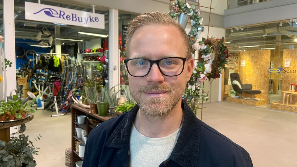 Simon Glimtoft är centrumledare för Retuna. 