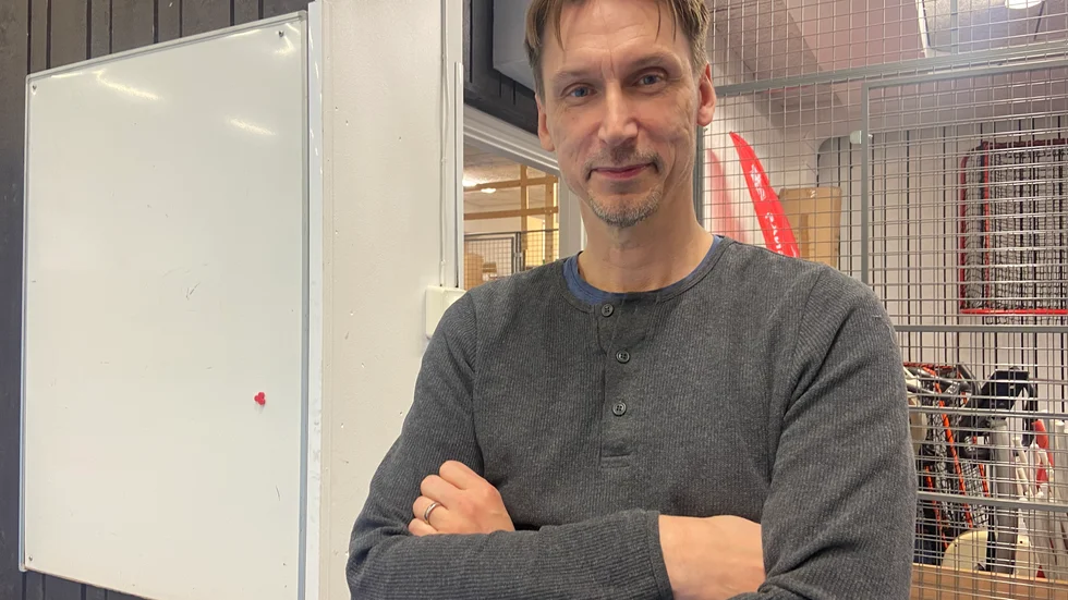 Håkan Alm har tränat Molly Dahbo sedan hon 2020 bytte från att spela tillsammans med killar till tjejlaget. 
