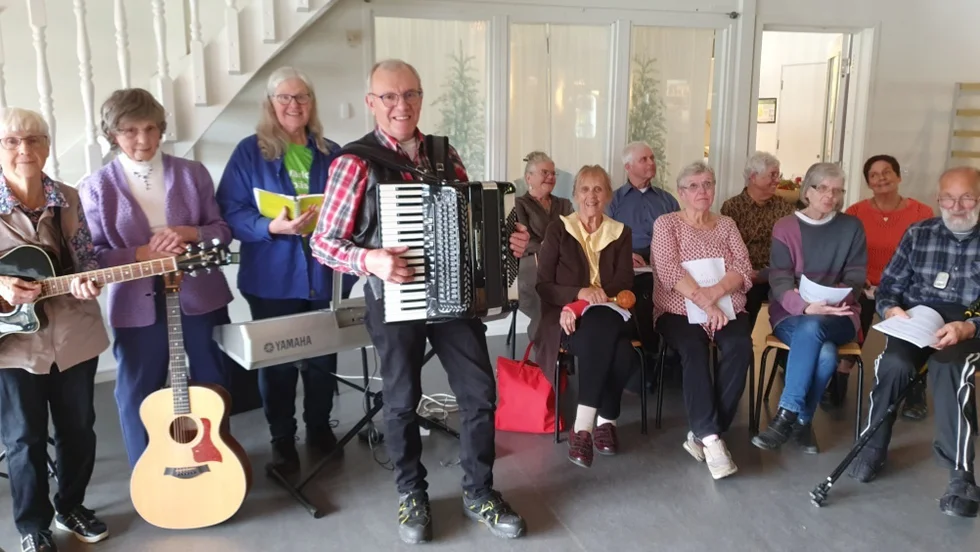 Norsjö pensionärskör. 