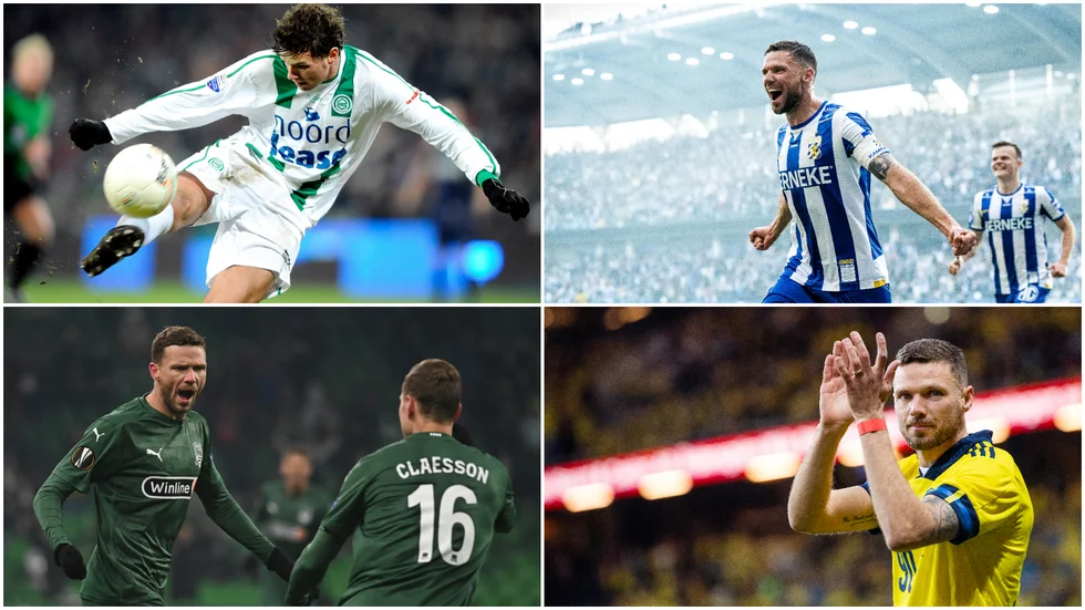 Marcus Berg i FC Groningen, IFK Göteborg, Krasnodar och i det svenska landslaget. Men nu är fotbollskarriären över för den 37-årige värmlänningen.