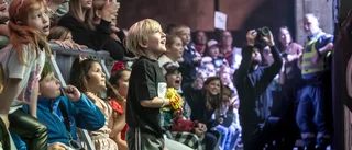 Fest i publikhavet när idolen från Linköping spelade 