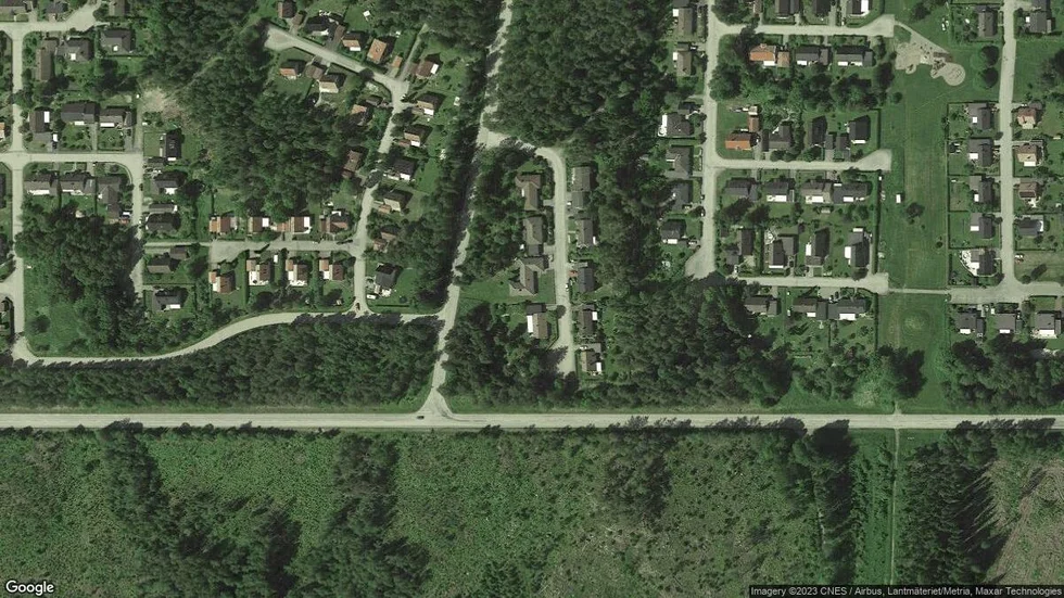 Området kring Örnvägen 6