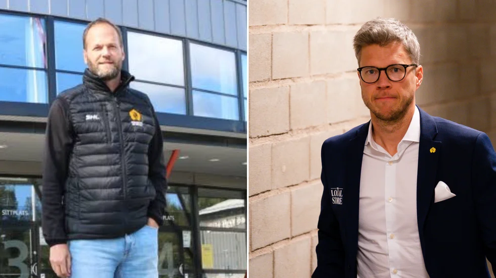 Niclas Lundkvist (tv) och Erik Forssell (th) berättar om beslutet bakom att till sist bryta avtalet med Kenny Agostino och erkänner att det brustit i researcharbetet. 