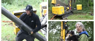 Jakten på vatten när brunnen sinat