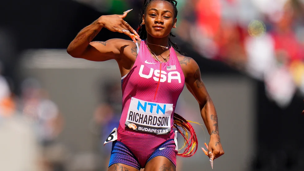 Sha'Carri Richardson är världens snabbaste kvinna.