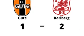 Gute föll på hemmaplan mot Karlberg