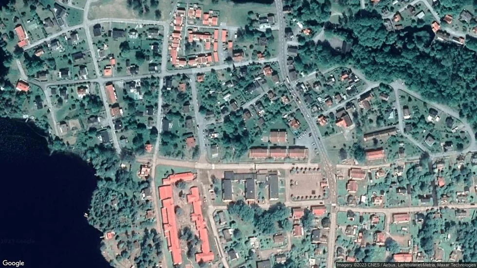 Området kring Villagatan 7B