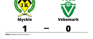 Petrus Hultman matchhjälte för Myckle mot Vebomark