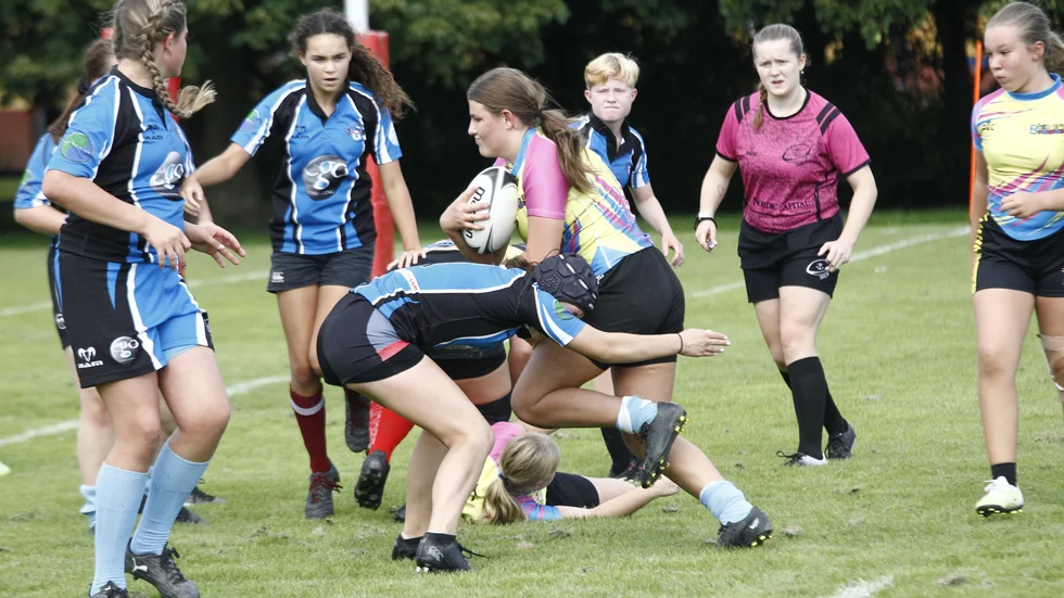 Det ihopsatta laget "Mälardalen U14" spelade oavgjort mot Rugby Väst.