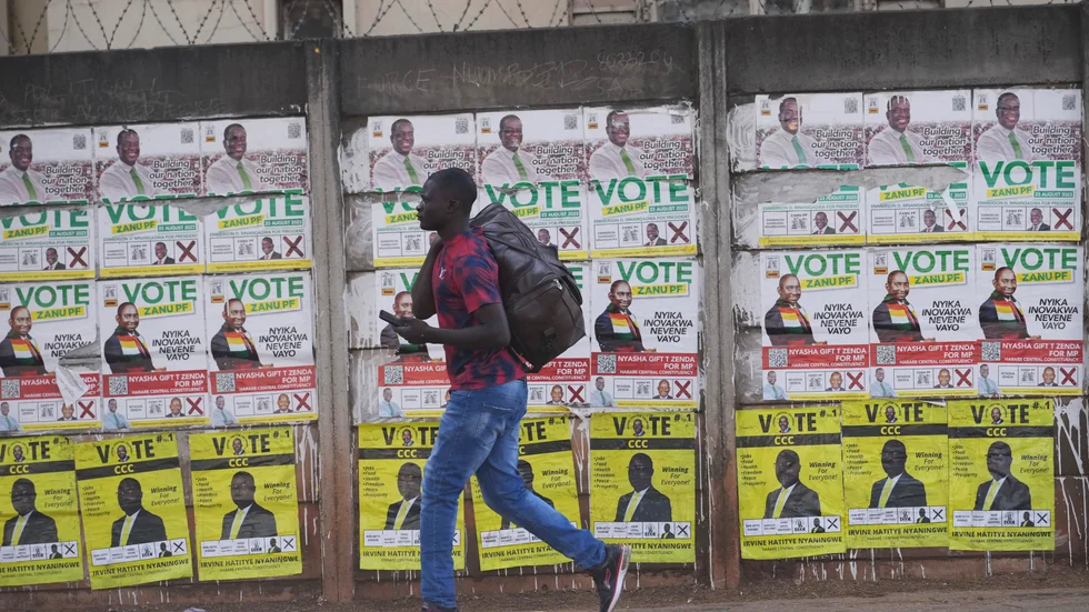 Valaffischer i Harare.