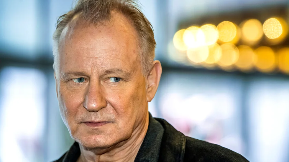 Skådespelaren Stellan Skarsgård tackar nej till Leopard Club-priset som stöd för skådespelarstrejken i Hollywood. Arkivbild.