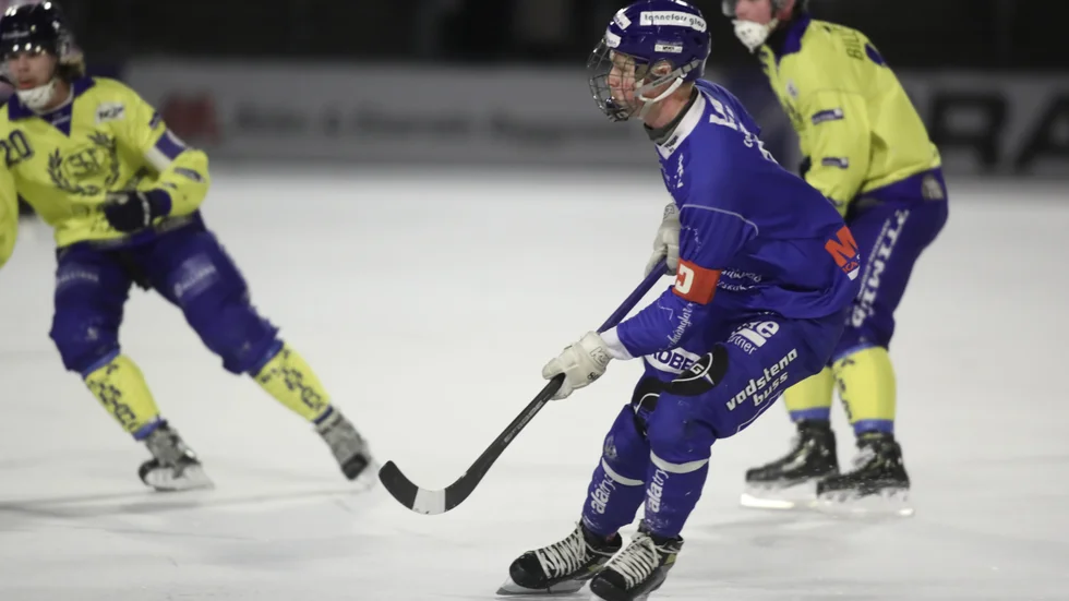 Lagkapten Olle Lindgren kämpade under matchen. Men det räckte inte till utan det blev förlust för IFK:s B-lag. 