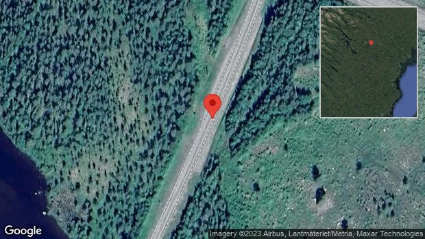 Stopp på E45 på grund av olycka med flera fordon