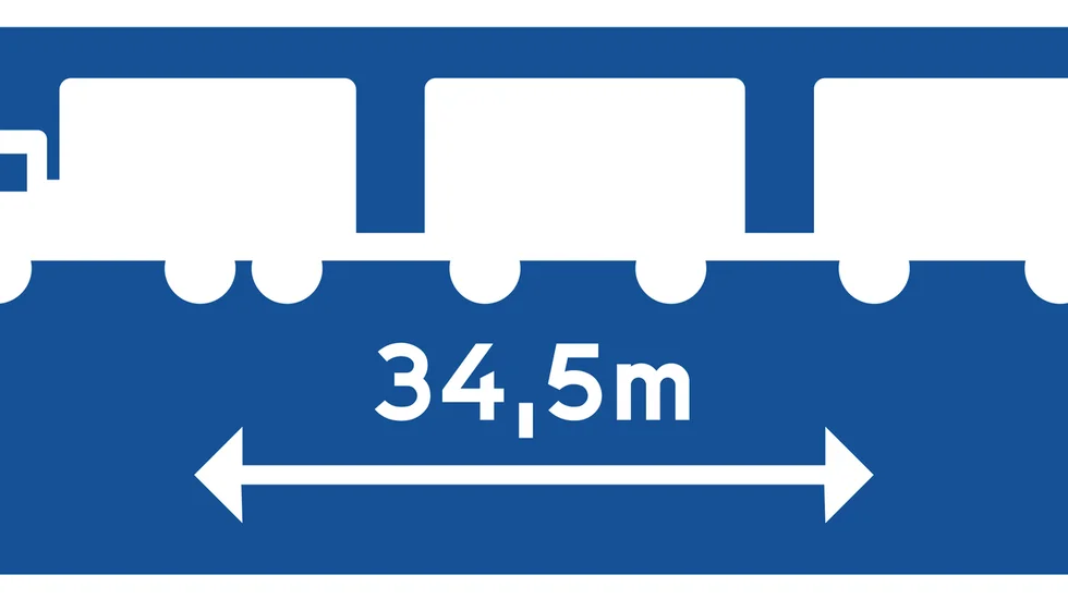 Nu ska de nya superlångtradarna få trafikera E4.