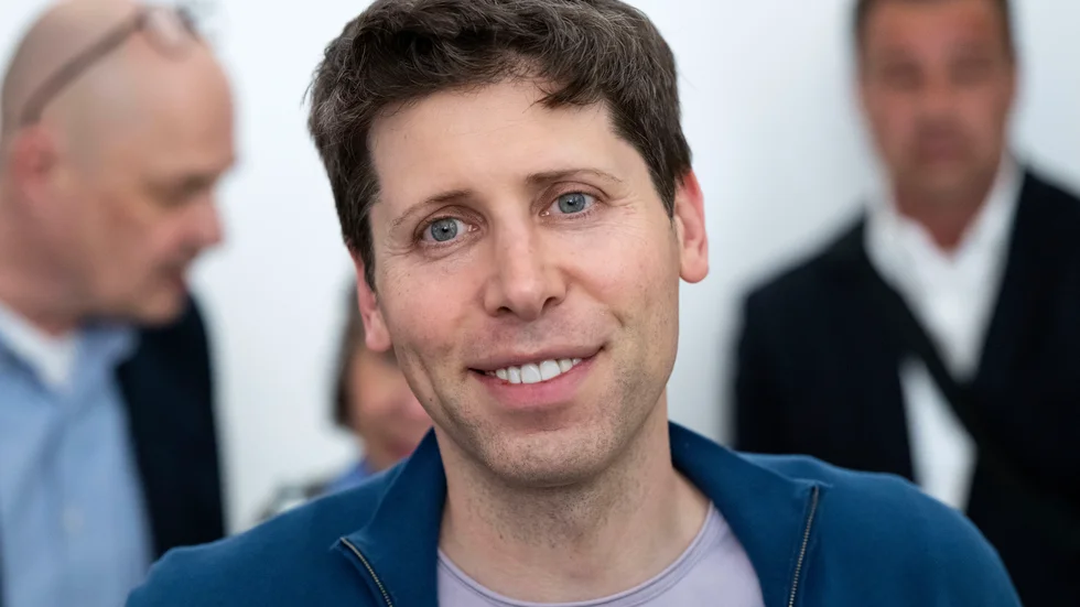 Open AI:s vd och mannen bakom Chat GPT, Sam Altman, har fått sparken. Arkivbild.