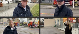 Vittnena berättar: "Fem-sex smällar och ett stort, kolsvart moln"