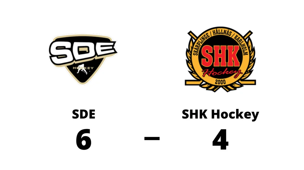 SDE HF 2 vann mot SHK Hockey Club