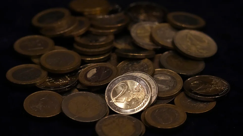 Inflationen biter sig fast i eurozonen. Arkivbild.