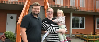 Rusch till nya lägenheterna i Mantorp