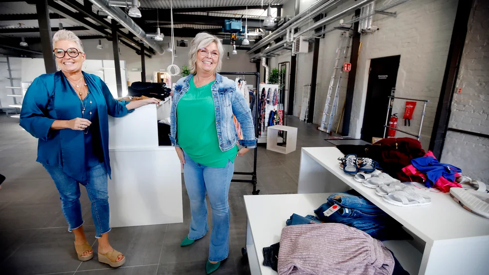 Tove Friede och Marie Oscarsson på Guldklimpen utökar sin butik med 480 kvadratmeter. 