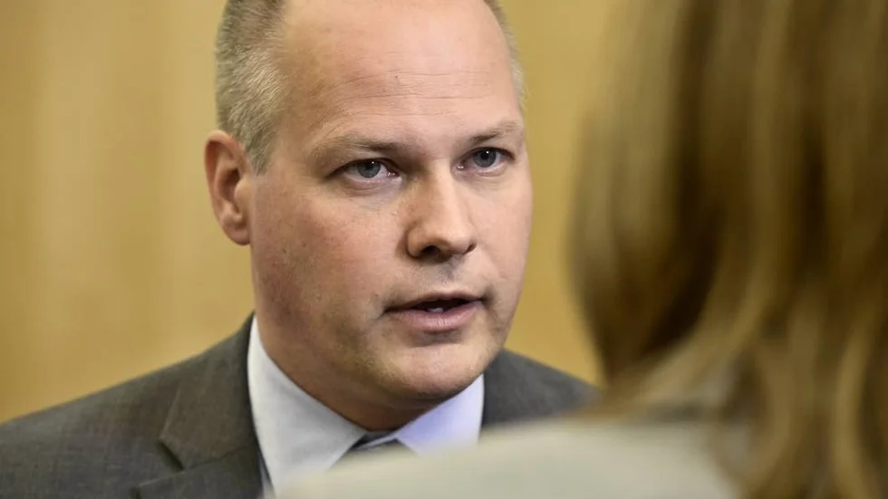 Justitie- och migrationsminister Morgan Johansson.