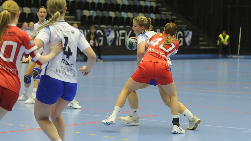 Stina Ericson stod för sex av IFK:s mål mot HK eRPing.